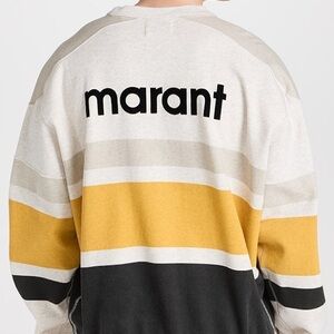 Isabel Marant Striped Sweatershirt